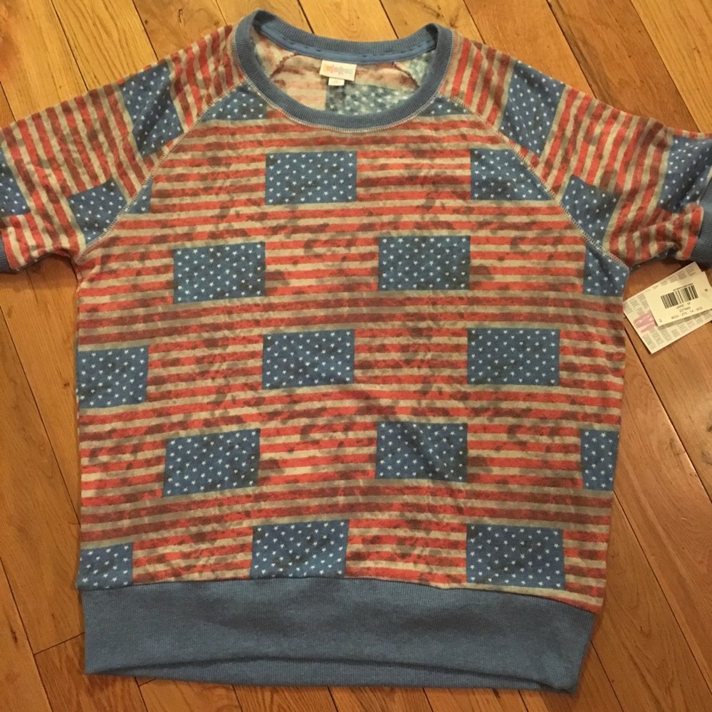 Lularoe Jane Short-sleeve Sweatshirt